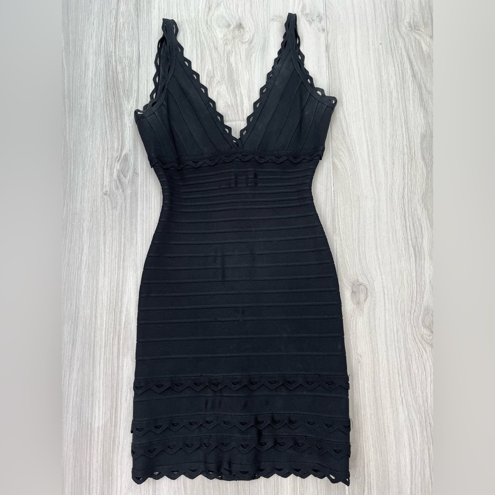 Herve Leger - little black dress - Lauren dress